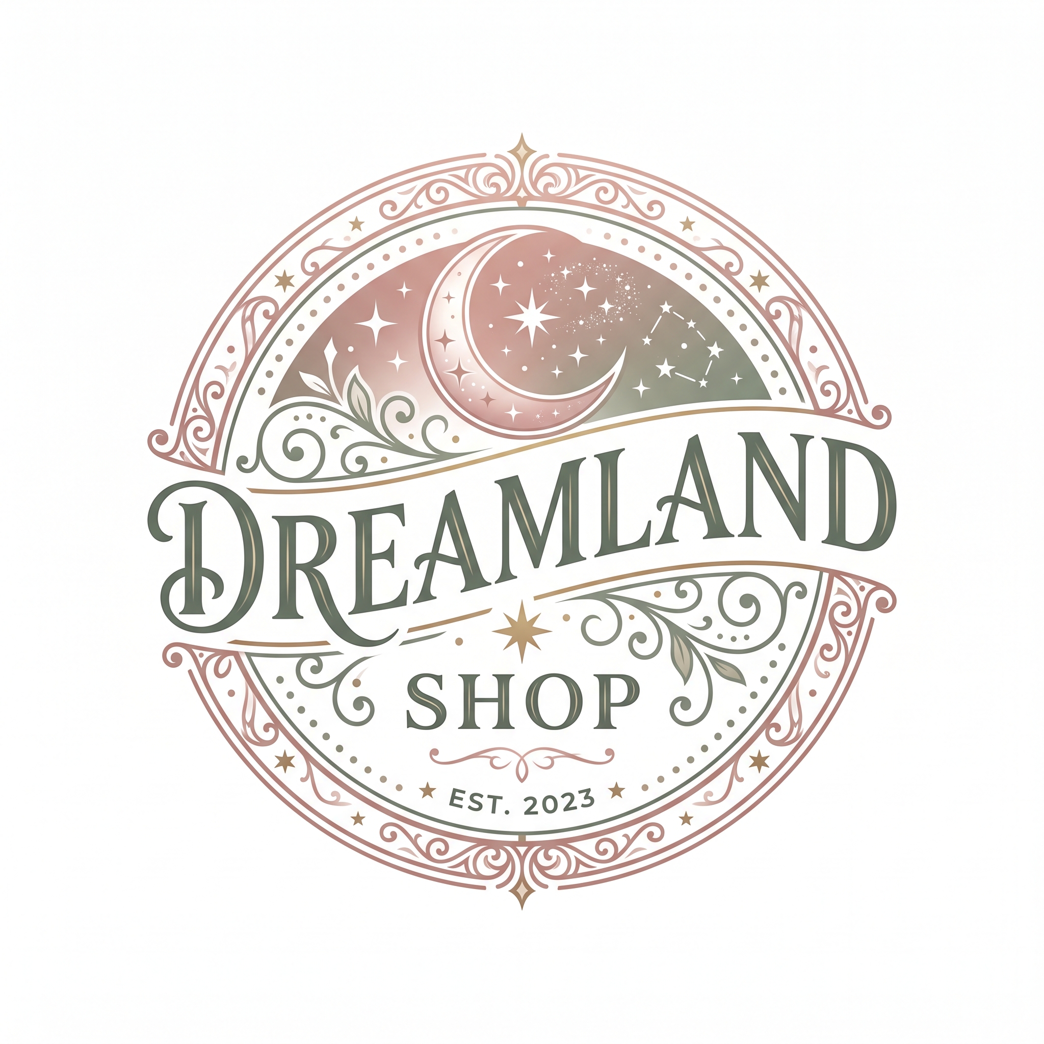 Home dreamland shop circular crest logo 202607212231